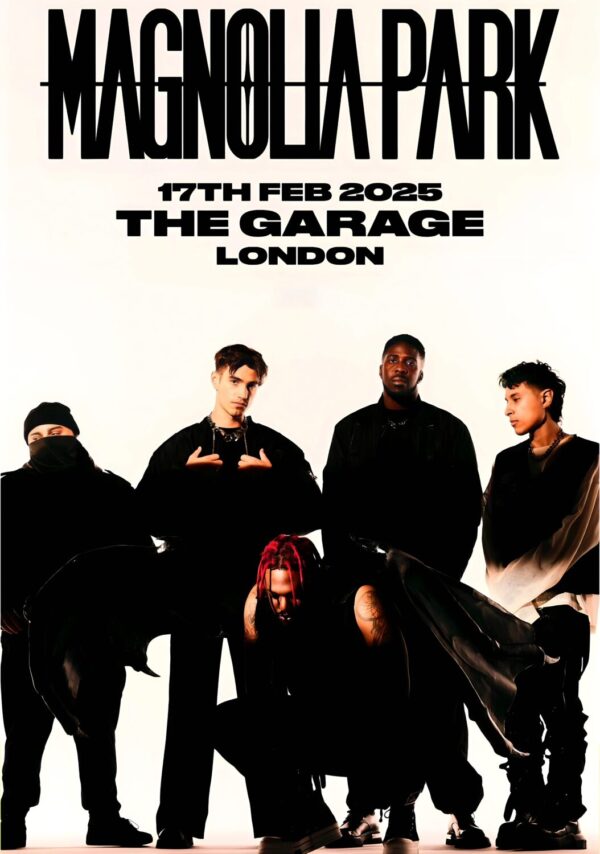 MAGNOLIA PARK Oblivion Eyes 2025 UK Tour: LONDON The Garage Poster