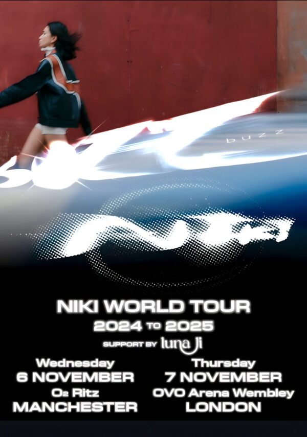 NIKI (singer) Buzz 2024 UK Tour: MANCHESTER - LONDON Poster