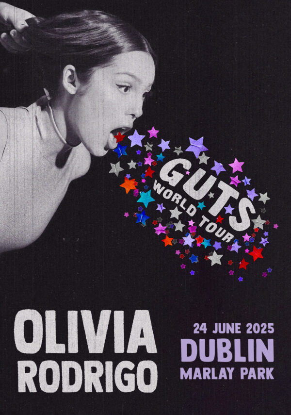 OLIVIA RODRIGO Guts 2025 World Tour: DUBLIN Marlay Park - 24 June 2025 Poster Print