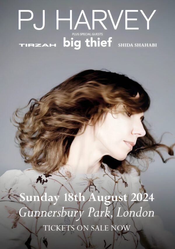 PJ HARVEY I Inside The Old Year Dying 2024 Tour: LONDON Gunnersbury Park Poster