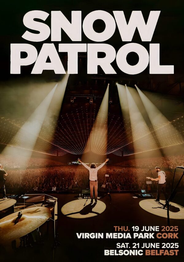 SNOW PATROL The Forest Is The Path 2025 Ireland Tour: CORK - BELFAST Poster