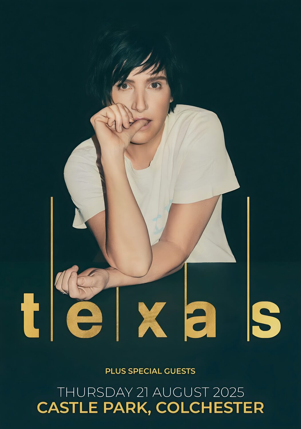 TEXAS (band) Summer 2025 Tour: COLCHESTER Castle Park - 21 August 2025 Poster