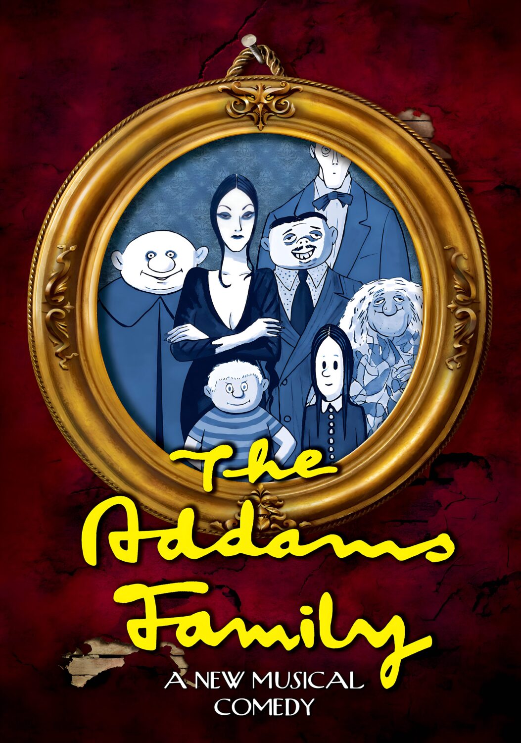 THE ADDAMS FAMILY The Musical Theatre Westend Broadway Poster