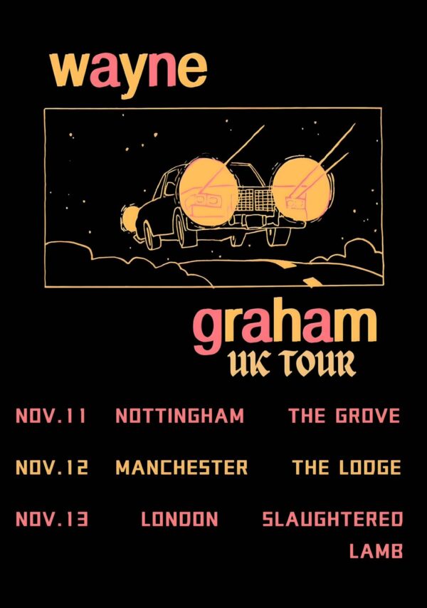 WAYNE GRAHAM Bastion 2024 UK Tour: NOTTINGHAM - MANCHESTER - LONDON Poster