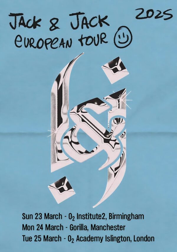 JACK & JACK Home 2025 UK Tour Poster