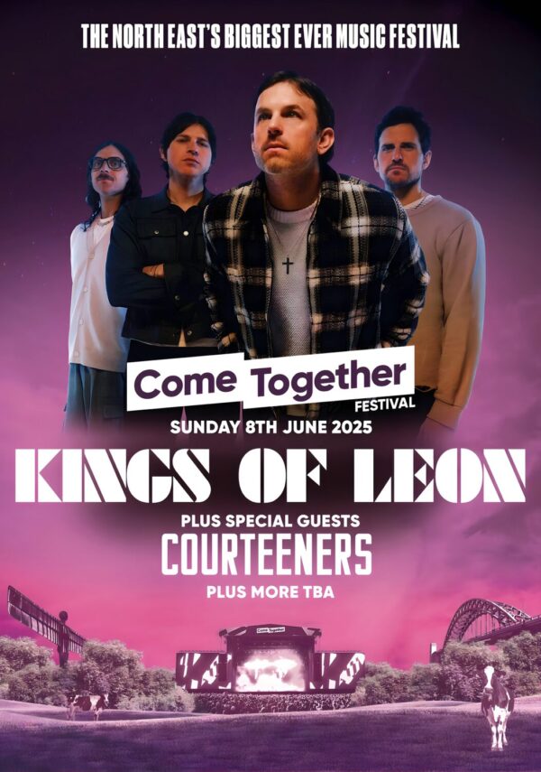 KINGS OF LEON Can We Please Have Some Fun 2025 Tour: Come Together Festival Poster