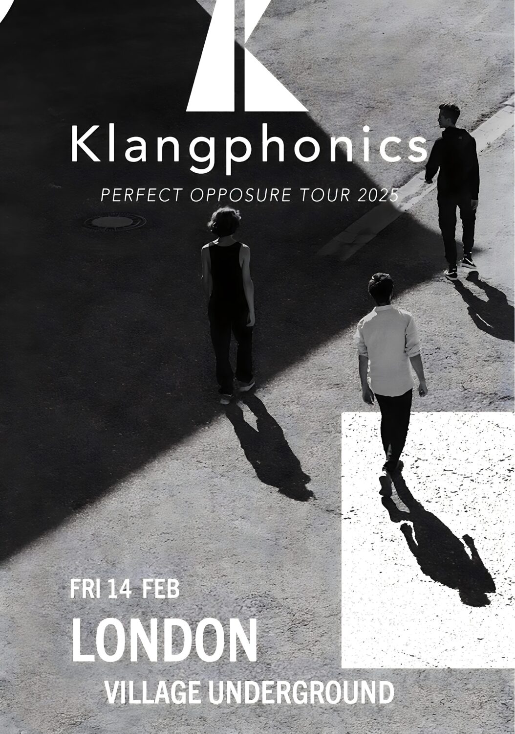KLANGPHONICS Perfect Opposure 2025 Tour: LONDON Village Underground Poster