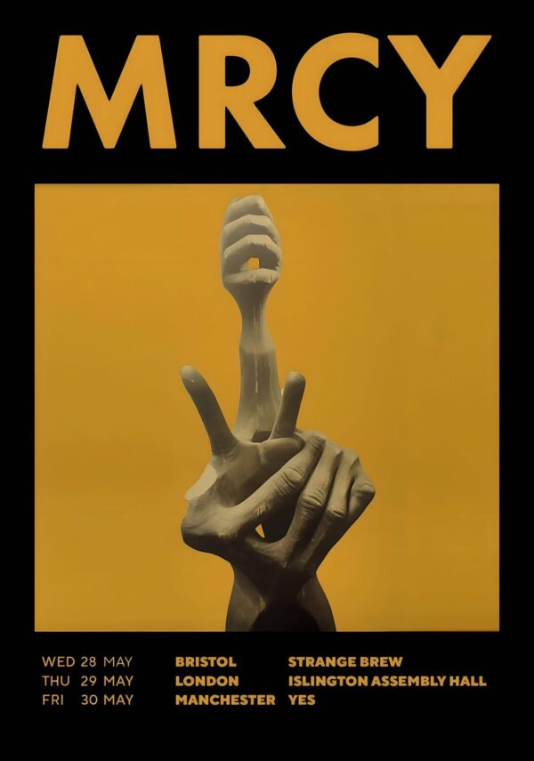 MRCY Volume 1 2025 UK Tour Poster