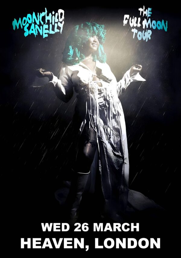 MOONCHILD SANELLY The Full Moon Tour: LONDON Heaven Poster