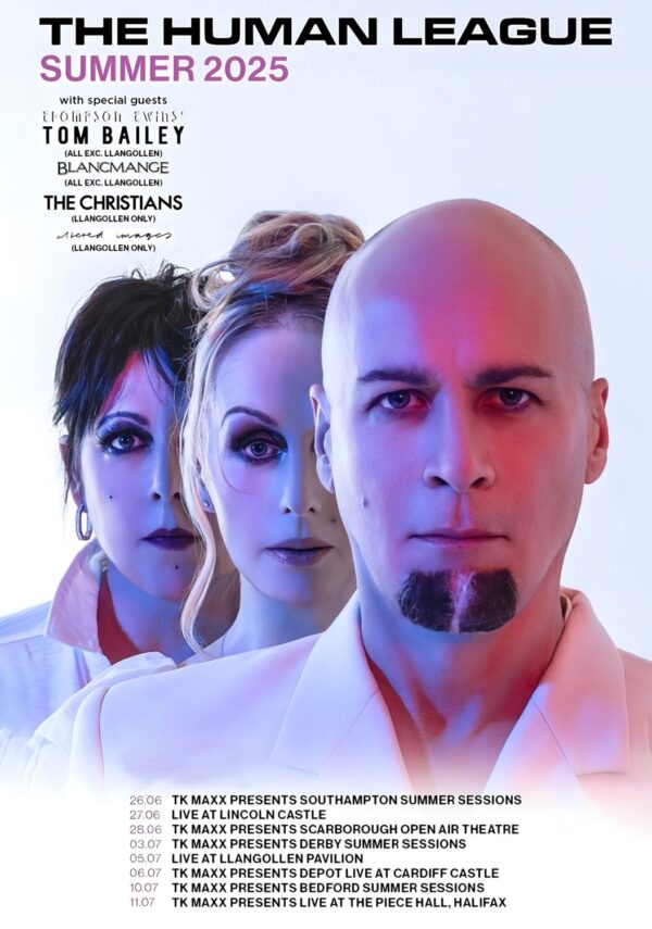 THE HUMAN LEAGUE Summer 2025 Tour Poster