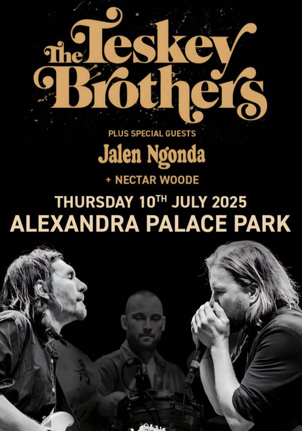 THE TESKY BROTHERS Summer 2025 Tour: LONDON Alexandra Palace Park Poster