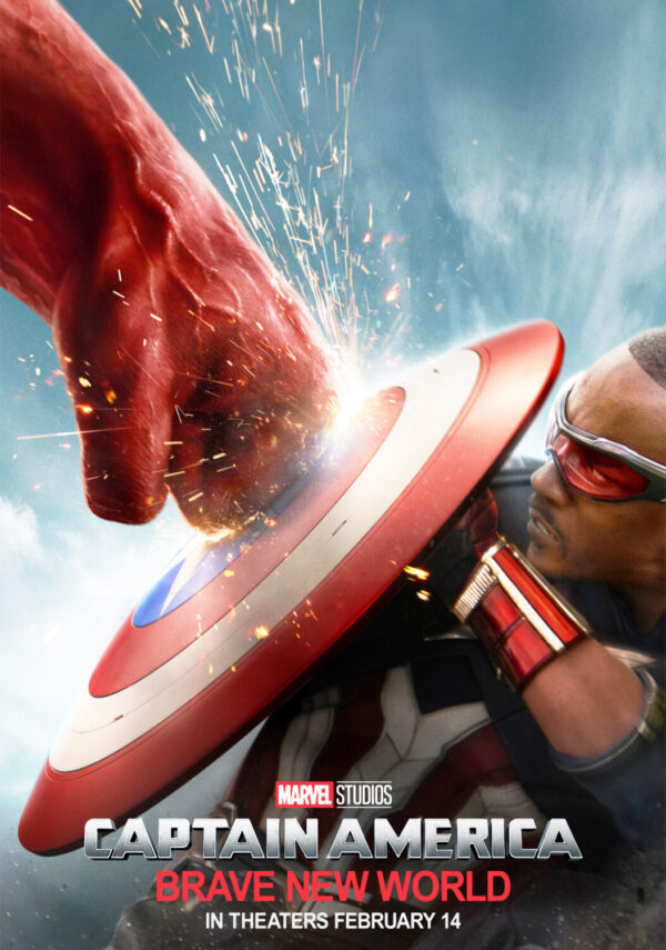 CAPTAIN AMERICA BRAVE NEW WORLD Movie Film Poster