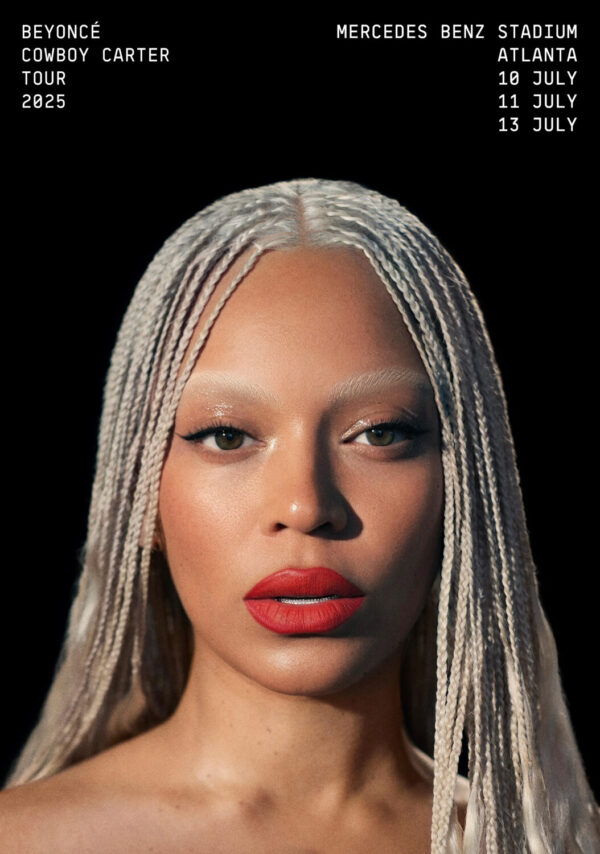 BEYONCE Cowboy Carter 2025 Tour: ATLANTA Mercedes Benz Stadium Poster Print