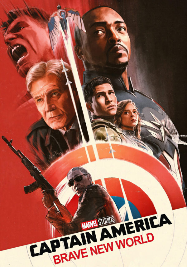 CAPTAIN AMERICA BRAVE NEW WORLD Movie Film Poster