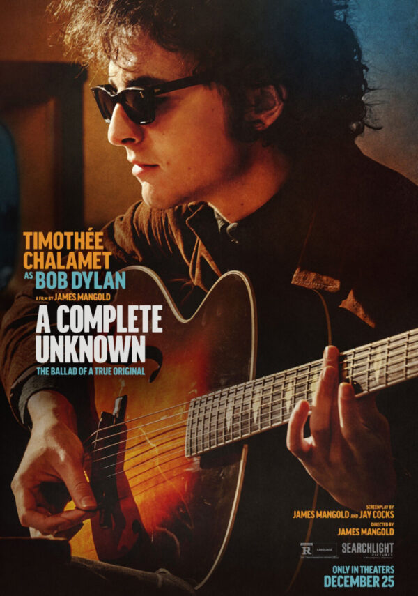 A COMPLETE UNKNOWN Movie Poster Print