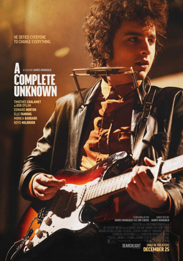 A COMPLETE UNKNOWN Movie Poster Print