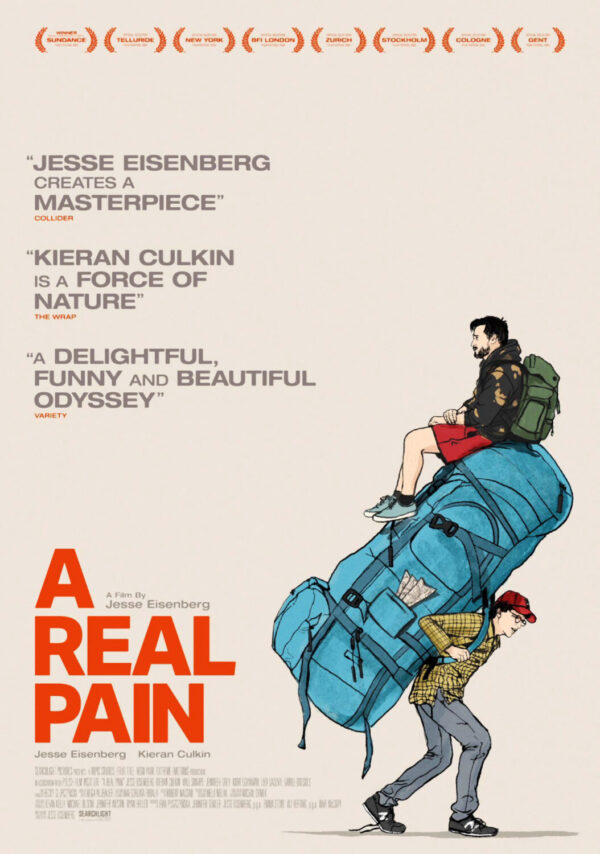A REAL PAIN  Movie Film Poster Print