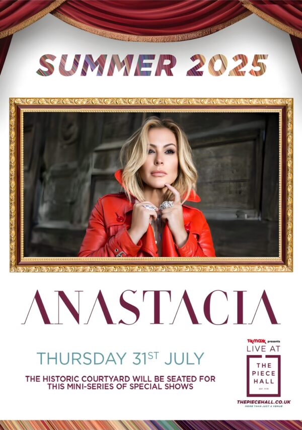 ANASTACIA #NTK 2025 Summer Tour: HALIFAX The Piece Hall Poster Print