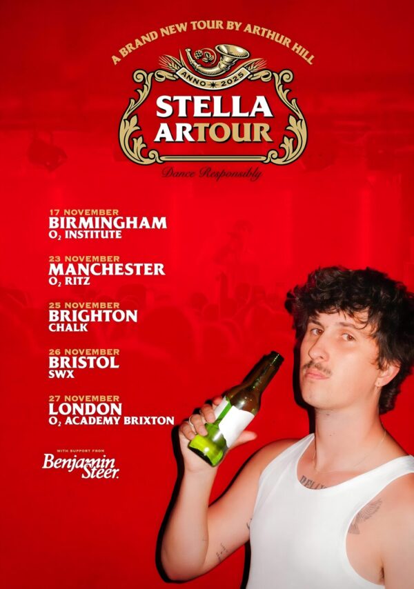 ARTHUR HILL Stella Artour 2025 UK Tour Poster Print