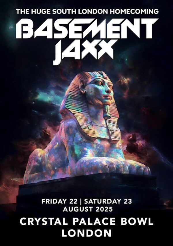 BASEMENT JAXX Summer 2025 Homecoming Show: LONDON Crystal Palace Tour Poster Print