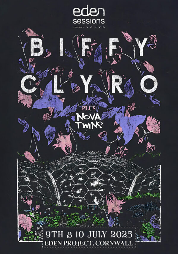 BIFFY CLYRO Summer Eden Sessions: CORNWALL 9th & 10th July 2025 Poster Print