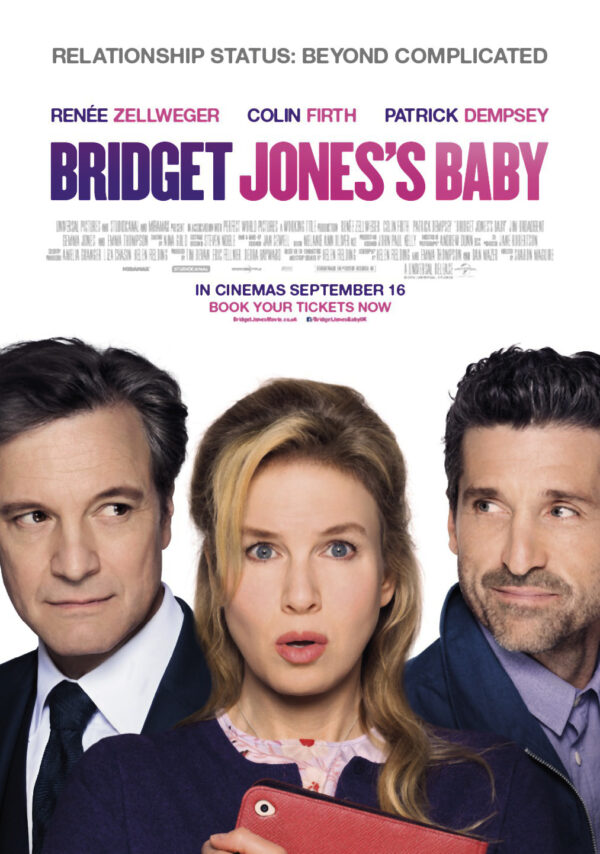 BRIDGET JONES BABY  Movie Film Poster Print