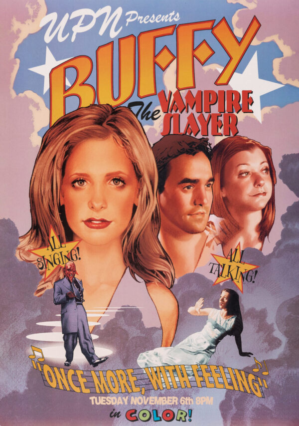 BUFFY THE VAMPIRE SLAYER  Movie Film Poster Print