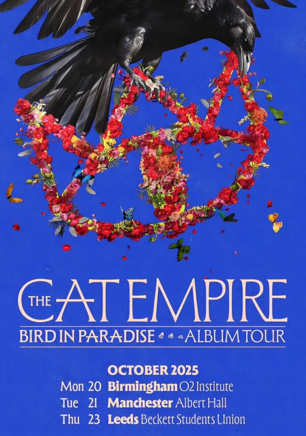 CAT THE EMPIRE Bird In Paradise 2025 UK Tour Poster Print