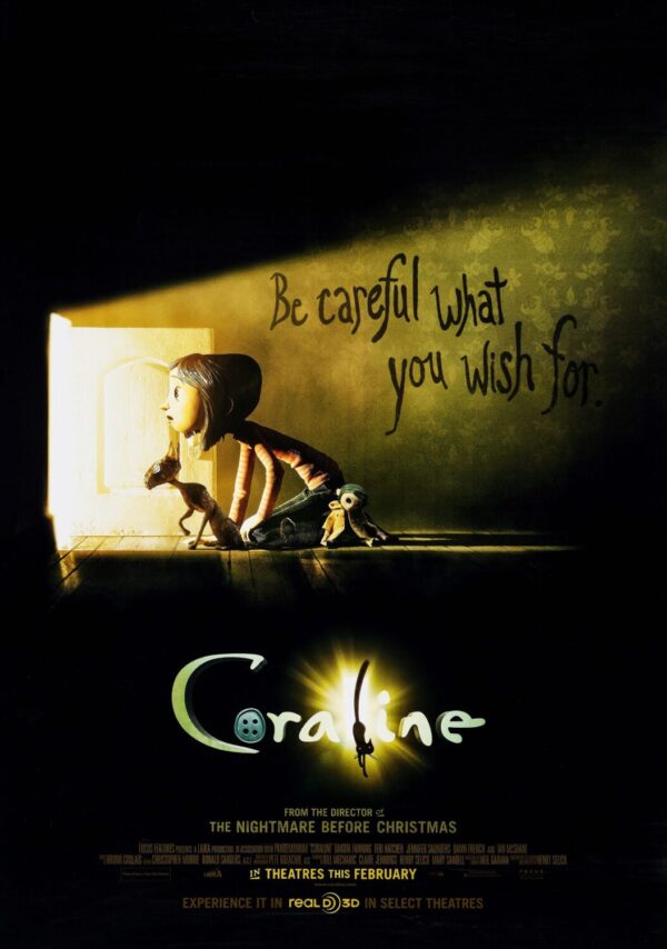 CORALINE Movie Film Poster Print
