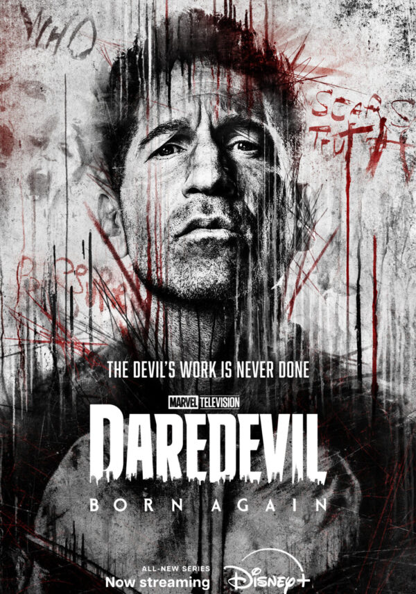 DAREDEVIL BORN AGAIN TV Show Poster Print