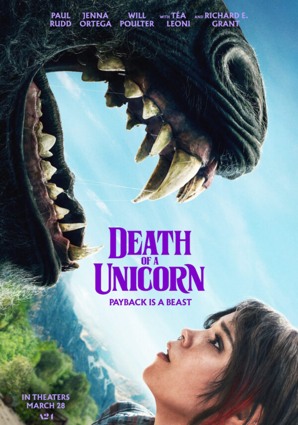 DEATH OF A UNICORN Movie Film Poster Print