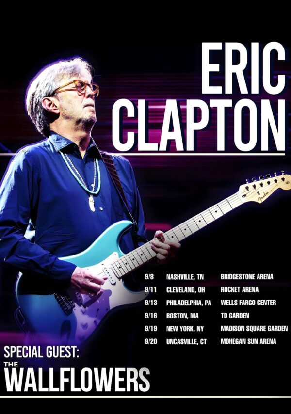 ERIC CLAPTON Summer 2025 North America Tour Poster Print