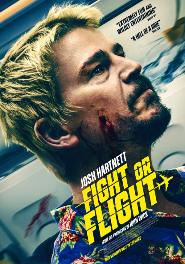 FIGHT OR FLIGHT  Movie Film Poster Print