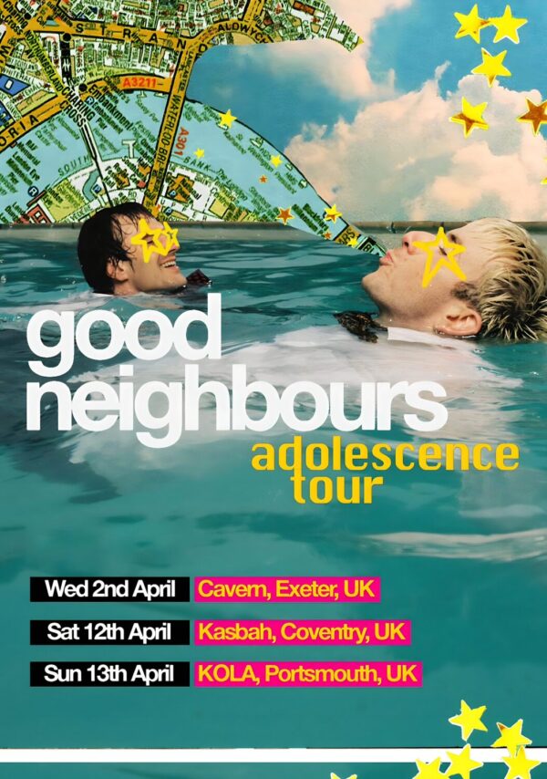 GOOD NEIGHBOURS (band) Adolescence 2025 UK Tour Poster Print