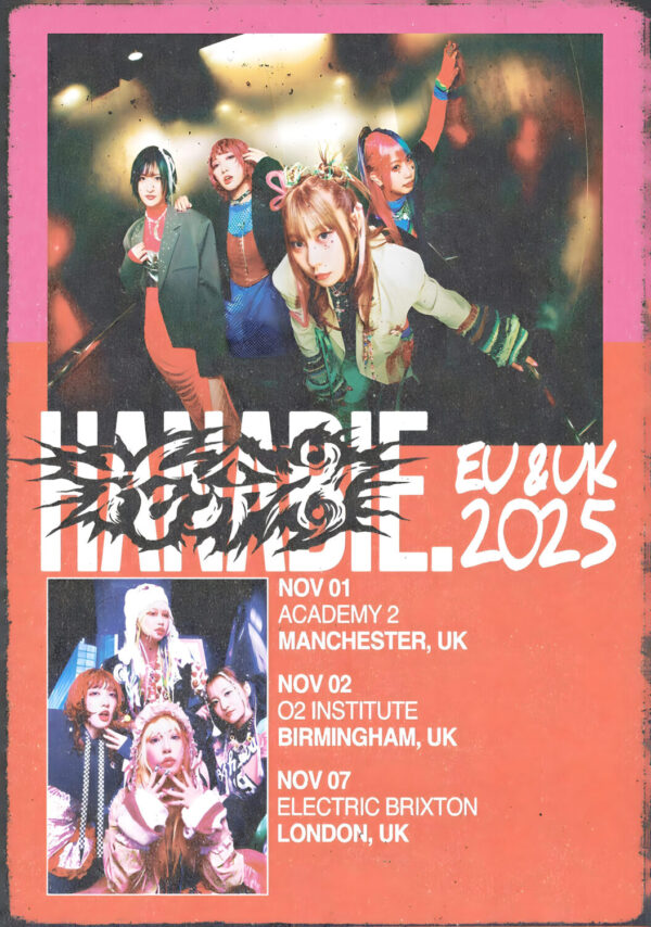 HANABIE Tasty Survivor 2025 UK Tour: MANCHESTER - BIRMINGHAM - LONDON Poster Print