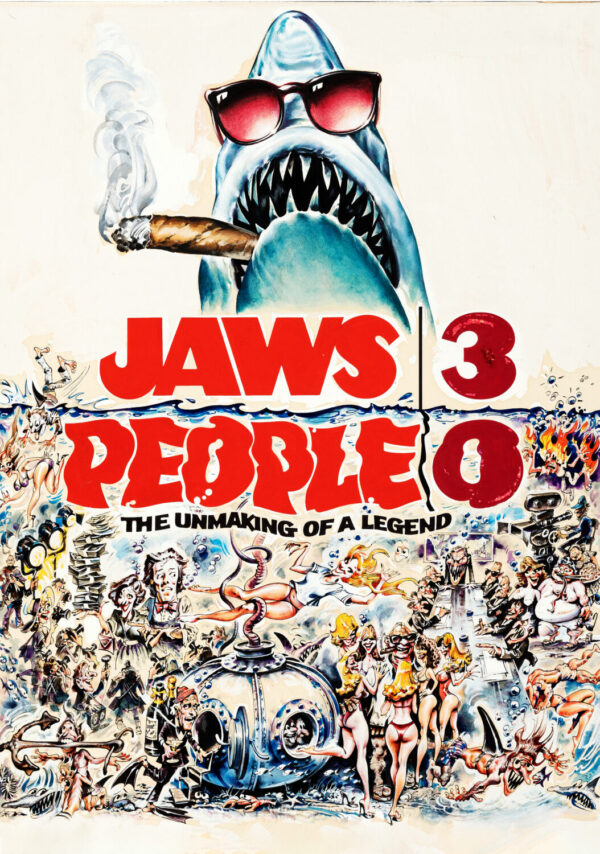 Jaws Movie Poster - Classic 70's Vintage Poster Print