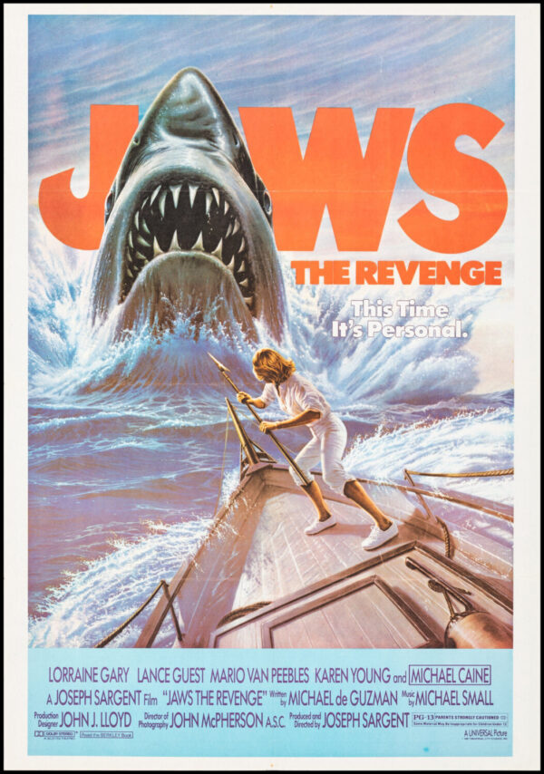 Jaws Movie Poster - Classic 70's Vintage Poster Print