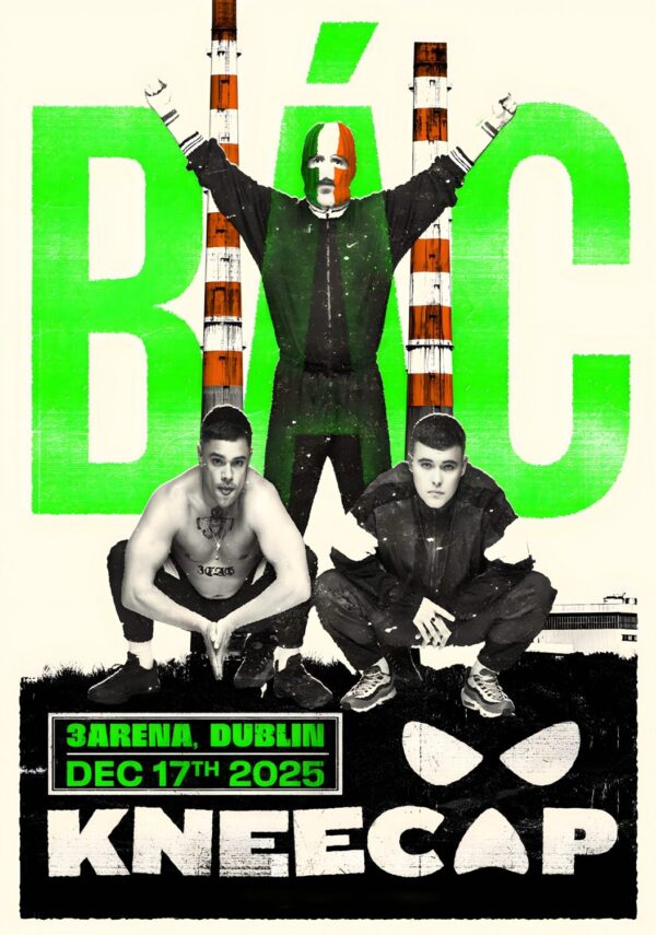 KNEECAP (band) Fine Art 2025 Tour: DUBLIN 3arena - 17 December 2025 Poster Print