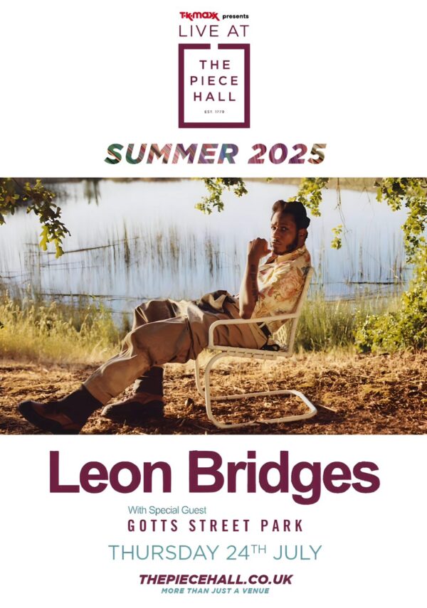 LEON BRIDGES Leon Summer 2025 Tour: HALIFAX The Piece Hall Poster Print