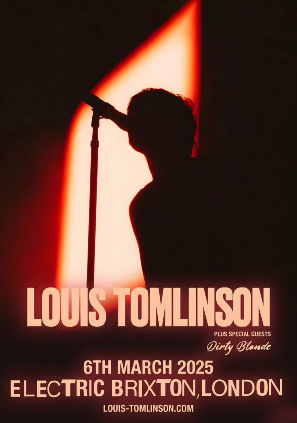 LOUIS TOMLINSON Live Tour 2025: LONDON Electric Brixton Poster Print
