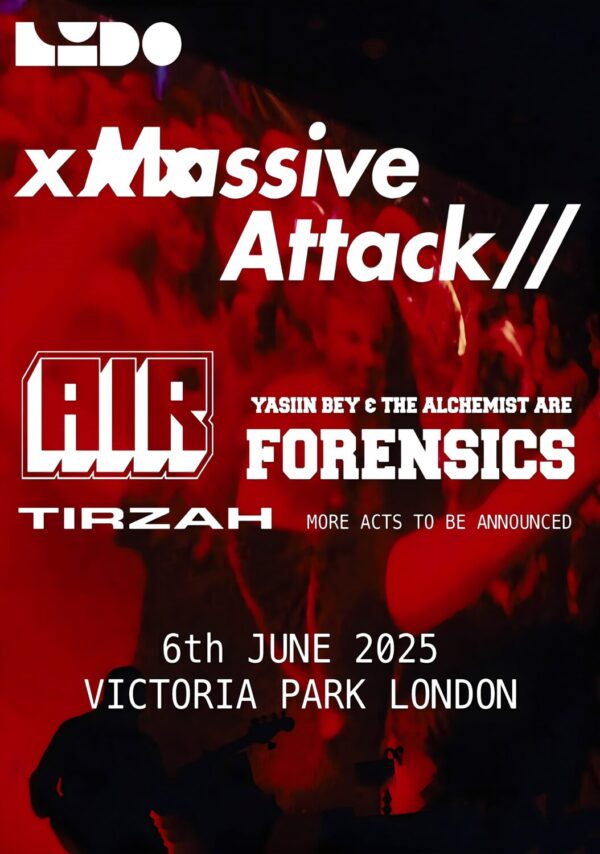 MASSIVE ATTACK Summer 2025 Tour: LONDON Victoria Park - 6 June 2025 Poster Print