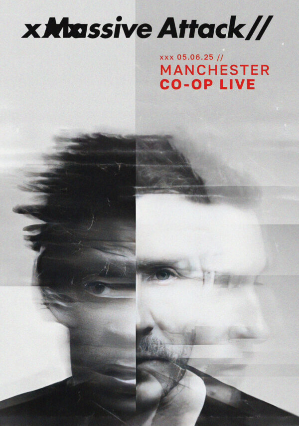 MASSIVE ATTACK Summer 2025 Tour: MANCHESTER Co-op Live - 5 June 2025 Poster Print