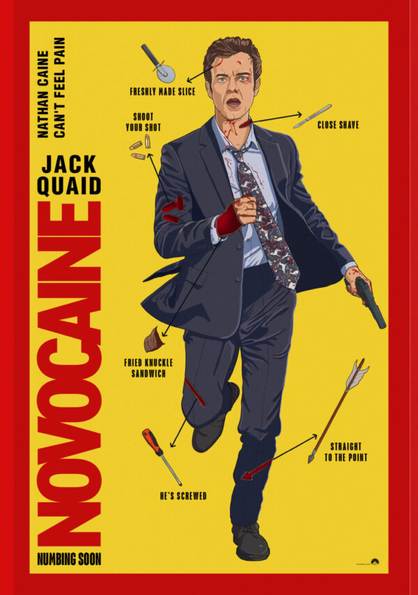 NOVOCAINE TV Show Poster Print