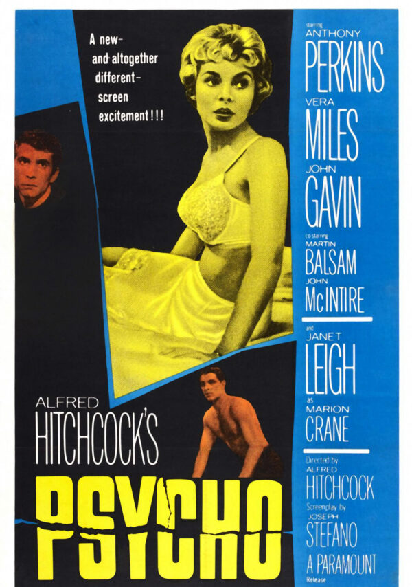 PSYCHO Movie Film Poster Print