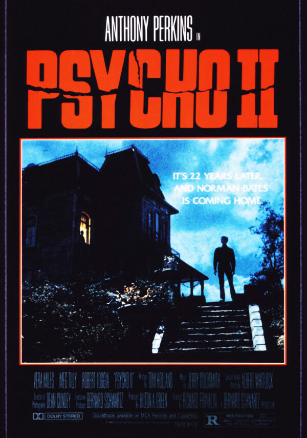 PSYCHO 2 Movie Film Poster Print
