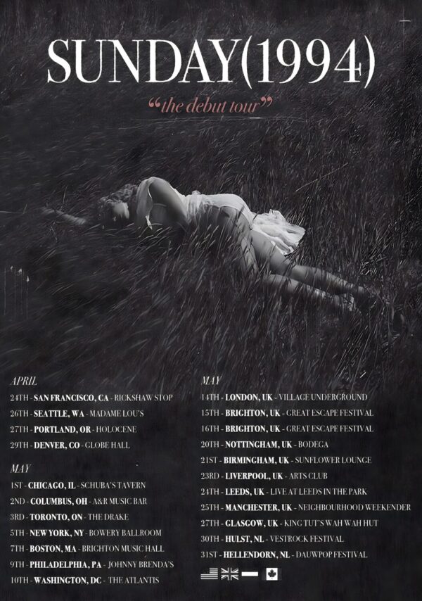 SUNDAY (1994) The Debut 2025 World Tour Poster Print