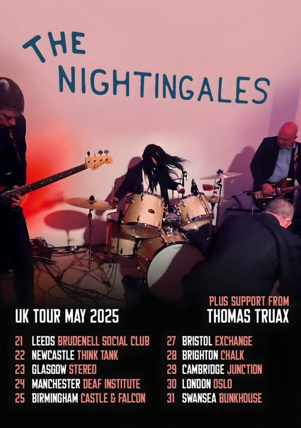 THE NIGHTINGALES The Awful Truth 2025 UK Tour Poster Print