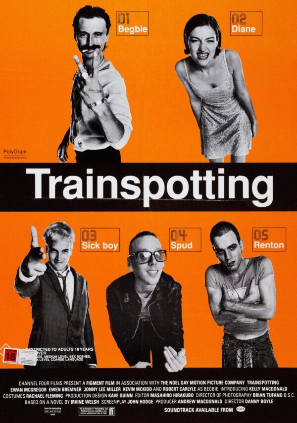 TRAINSPOTTING Movie Film Poster Print