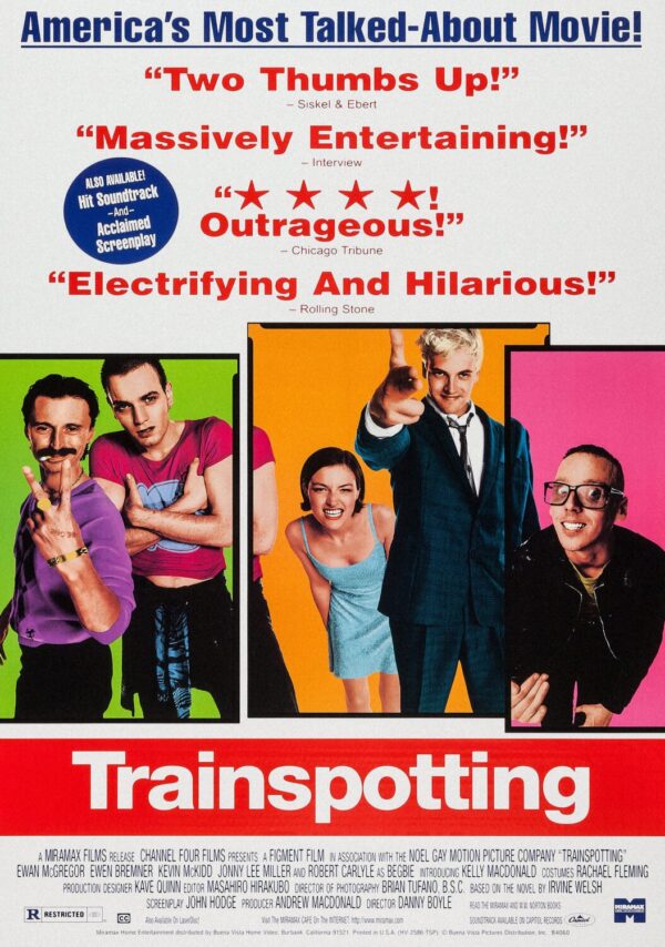 TRAINSPOTTING Movie Film Poster Print