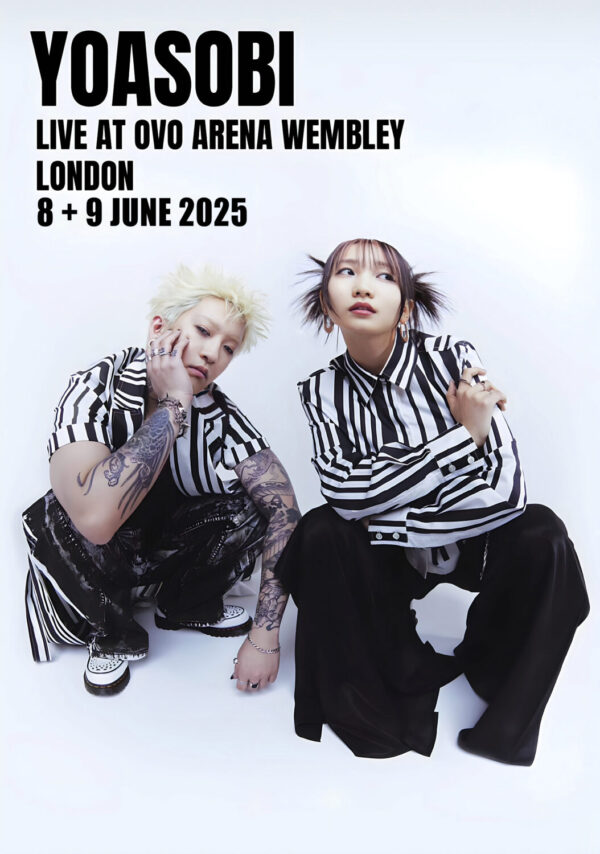 YOASOBI Undead 2025 UK Tour: LONDON OVO Arena Wembley Poster Print